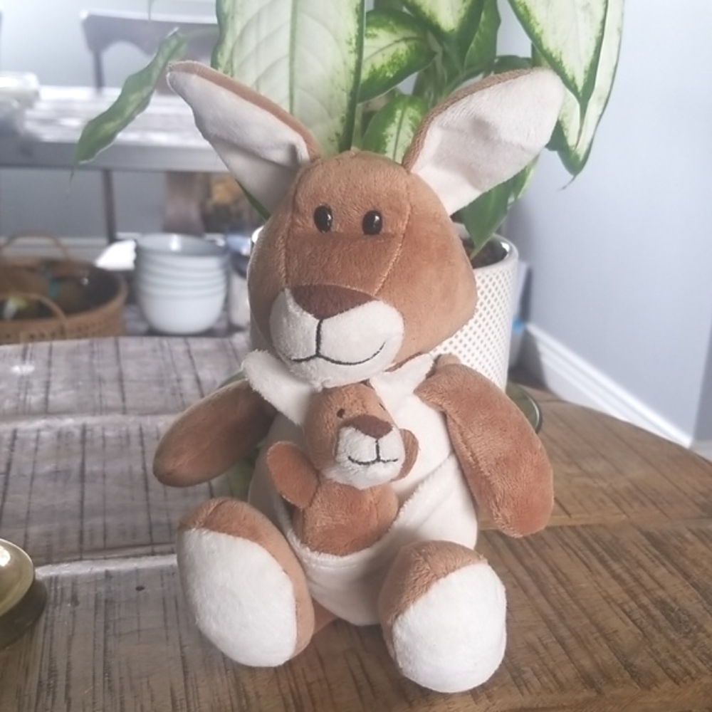 Ferrero Rocher Kinder Kangaroo with Joey Baby Plush